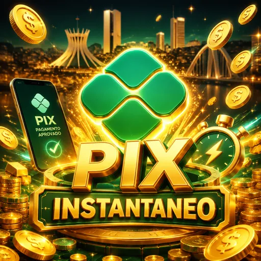 Pagamento via PIX confirmado na tela do celular em segundos